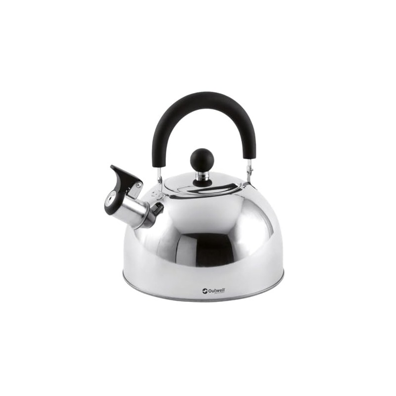 Relags Outwell Stainless Steel Kettle, Unisex, Outwell Edelstahl Kessel, Silver,