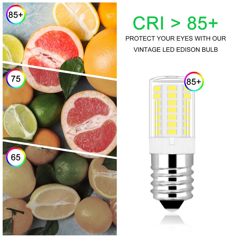 E17 LED Appliance Light Bulb for Refrigerator Fridge Freezer Range