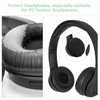 MBAIYO 6pcs Fabric Headphone Ear Covers, Black Washable Ear Pad