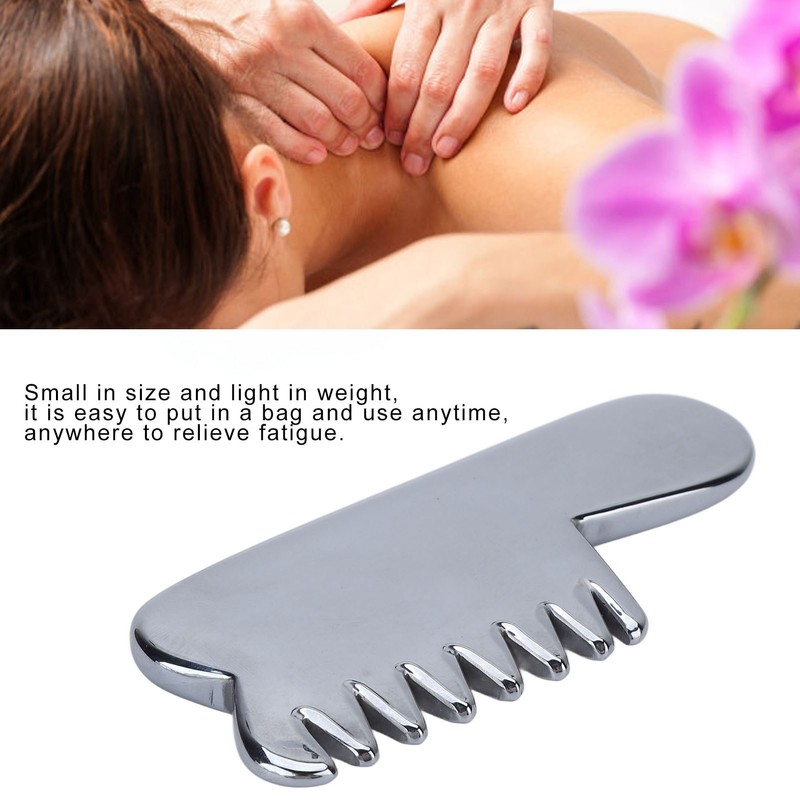 Comb Natural Energy Stone Terahertz Massage Lightweight Portable Shaving V