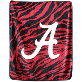 College Covers Alabama Crimson Tide Raschel Throw Blanket, 60 in by 50 in