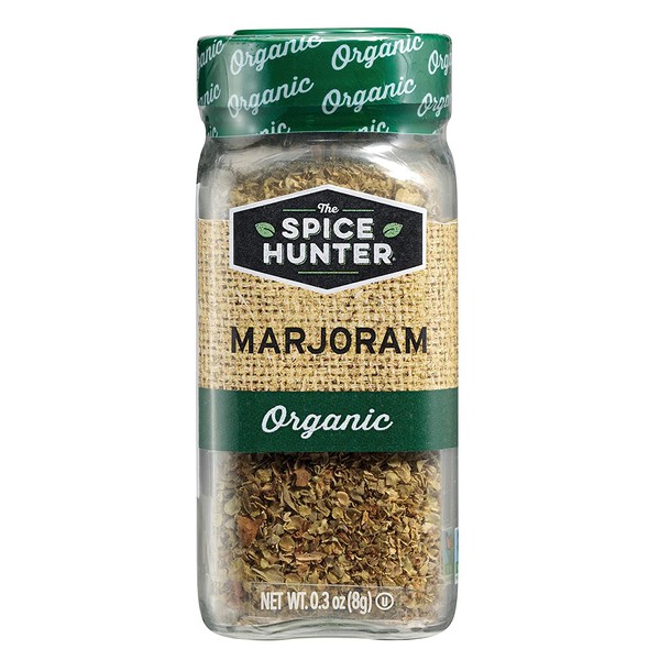 The Spice Hunter Marjoram, Organic, 0.3-Ounce Jar