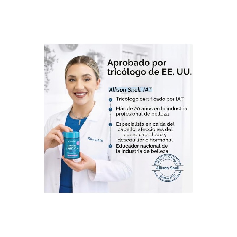 MAREE Suero Capilar Para Cabello Crespado Y Dañado - Cápsulas