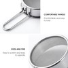 2 Pieces Tea Spoons and 1 Piece Stainless Steel Powder