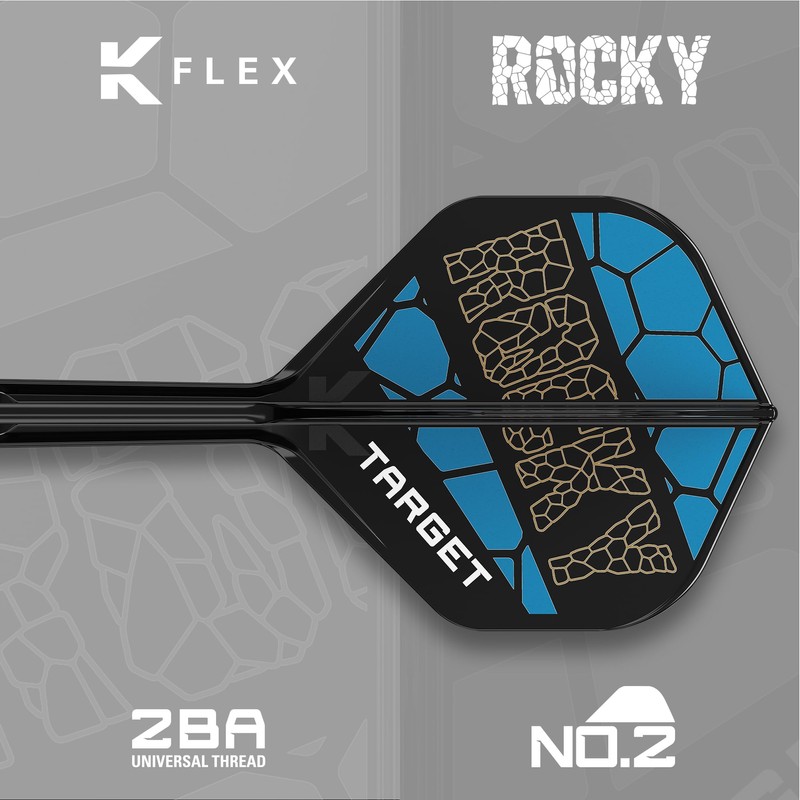 TARGET Darts Josh Rock K Flex Flights and Shaft System,