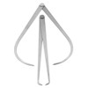 Yoohey 12" Stainless Steel Inside Outside Caliper Set Bent-Leg and