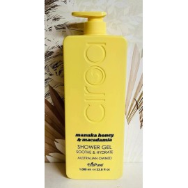CIROA Manuka Honey & Macadamia | Soothe & Hydrate Shower Gel -JUMBO 33.8 Oz.-NEW