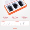 Curacoro Promade Mix 750 Fans - Handmade Volume Eyelashes, Multi