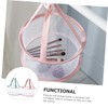 Parliky 2pcs Drying Net Bag for Makeup Sponges Mini Hanging