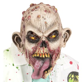 WIDMANN ? Mask Zombie Licker Mens, Pink, One Size, vd-wdm00510