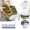 1.5 Gallon Large Fermentation Jars with 2 Airtight Lids and