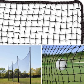 On Deck Sports Residential Golf Netting for Backyards, Driving & Chipping Practice, and Indoor & Outdoor Simulators - Standard 15' x 25'