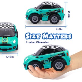 Gifts for 2-5 Year Old Boys,Remote Control Car for Boys 3-5,Car Toys for Boys Age 2-5,Fast Mini Race RC Car for Kids,Toddler Toys Age 2-4,Birthday Chirstmas Gifts for Kids,Blue