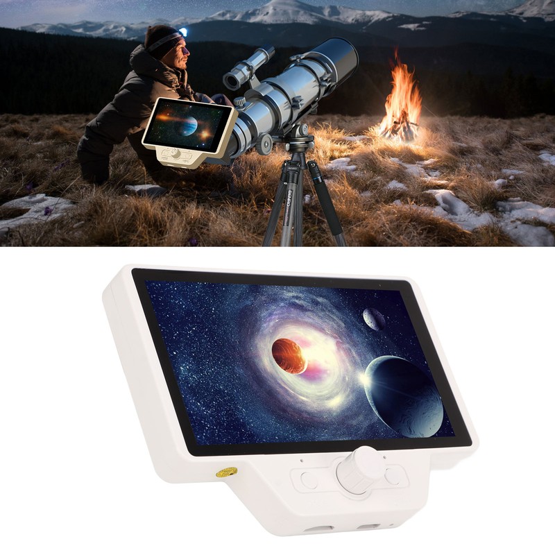 Telescope Electronic Eyepiece 5in IPS Screen 2K HD WiFi Digital