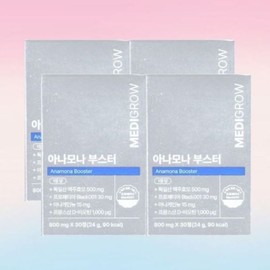Anamona Booster 30 Tablets 4 Boxes Brewer's Yeast Medigrow / 아나모나 부스터 30정 4박스 맥주효모 메디그로우