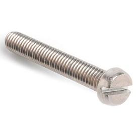 M4 x 18 mm Slotted Cheese Head Machine Screws (DIN 84) T304 (A2) Stainless Steel Pack Size : 30