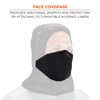 Detachable Neoprene Mouthpiece for Winter Liners, Ergodyne N-Ferno 6874,Black