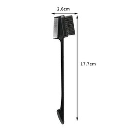 Idoli Hair Edge Brush 3 in 1 Double Sided Pack for Smooth Grooming Haircare Heatless