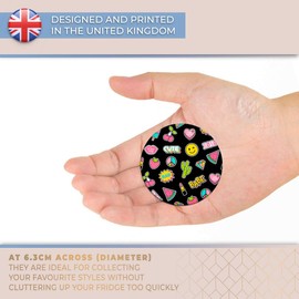 Destination Vinyl ltd Magnet for Refrigerator, Fridge - Cute Girls Icons Teenager Teen for Office, Cabinet and Whiteboard, Magnetic Stickers, 14710