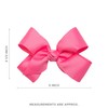 HAIRBOWS Girls' Grosgrain Hair Bow with a Knot Wrap Center