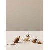 Lucie Kaas Skjode SK03 Wooden Mice Figures 5.5 cm Set