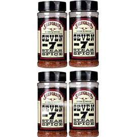 Saltgrass Seven -7- Steak Spice 12oz (4 Pack)