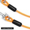 QWORK Heavy Duty Chew Proof Tie Out Cable for Dogs,