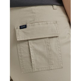 Lee Women's Ultra Lux Comfort with Flex-To-Go Cargo Capri Pant Pioneer Beige '18