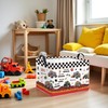Rectangular Storage Basket Waterproof Storage Bin for Bedroom Collapsible Bin