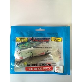 SIDEWINDER LURES SUPER SHADS THE BASS PACK 5" (3 PCS)