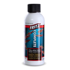 Fritz Aquatics - Fritz Complete Water Conditioner/Dechlorinator for Fresh & Salt Water Aquariums, 4 oz (47505)