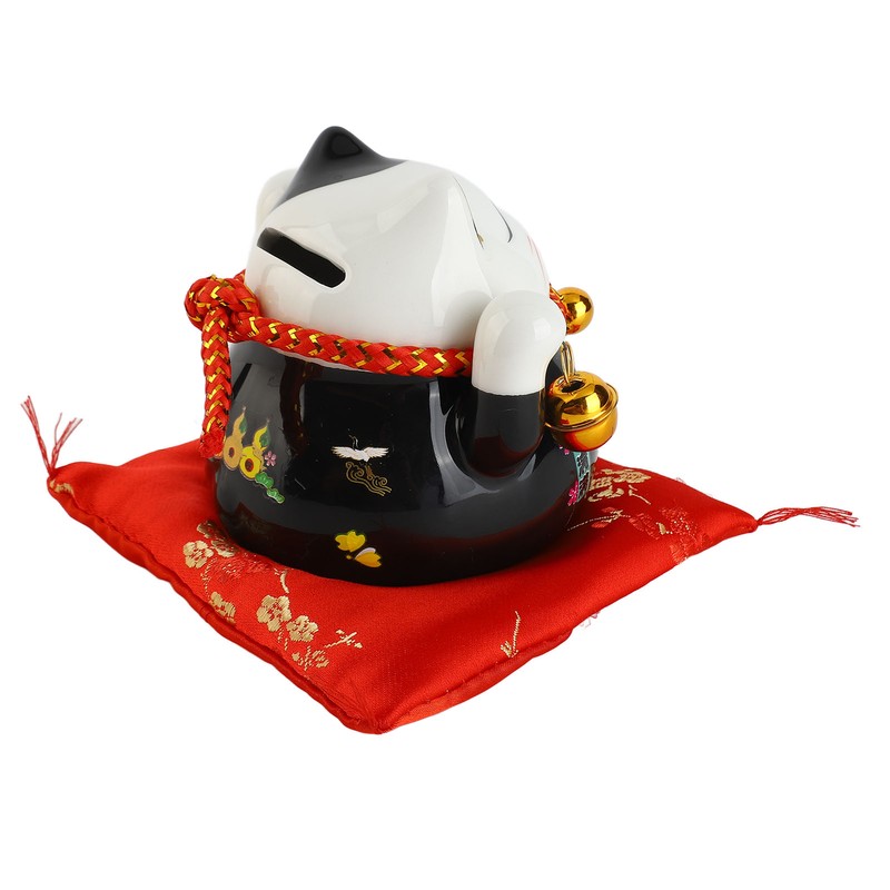 Lucky Cat Coin Bank 4.5in Exquisite Cute Bring Luck Good