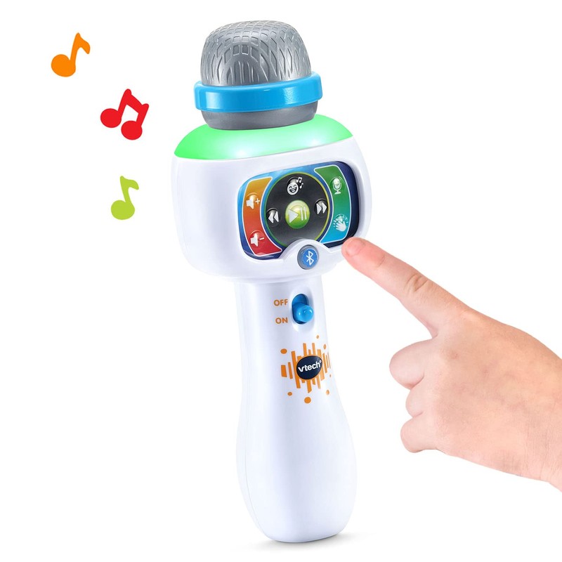 VTech Sing It Out Karaoke Microphone, White