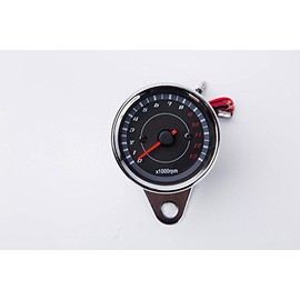 LED Tachometer Electric 13000 12V Monkey Custom General Purpose Motorcycle Custom
