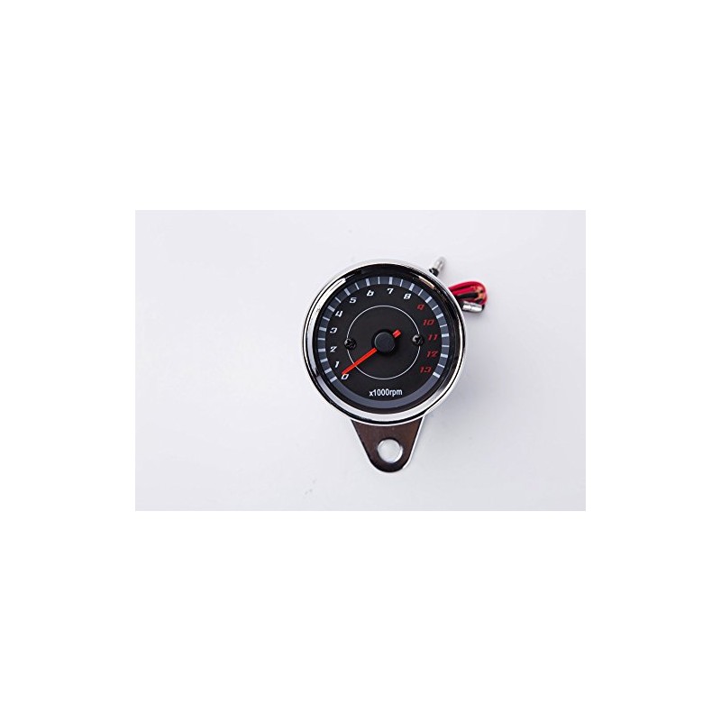 LED Tachometer Electric 13000 12V Monkey Custom General Purpose Motorcycle