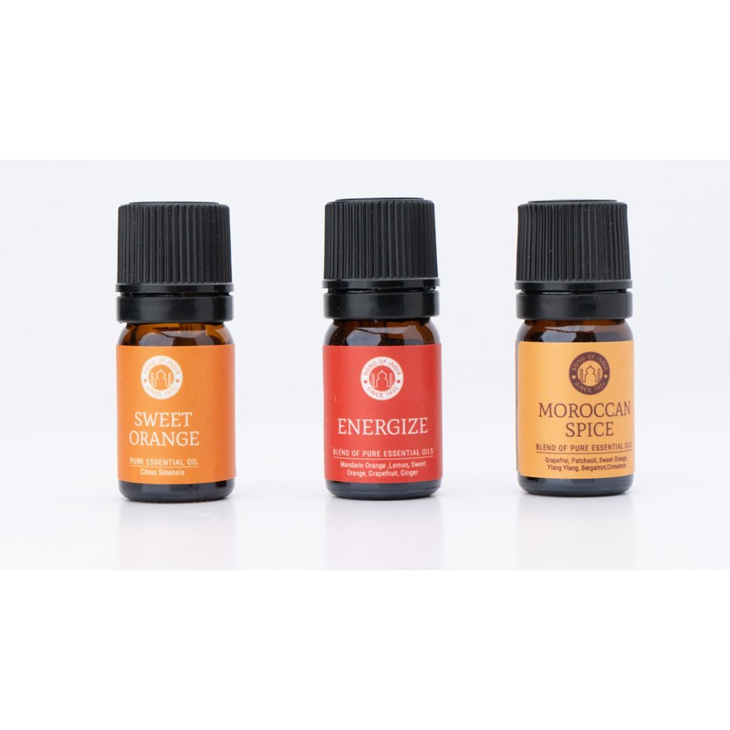 Essential Oil Blends Citrus Blast Set/3