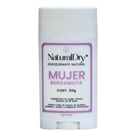 3 Pack Desodorante Naturaldry Mujer Intense Bergamota Barra