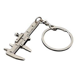 Mini Vernier Caliper Keychain, Car Keychain, 3D Movable Precision Measurement Tool