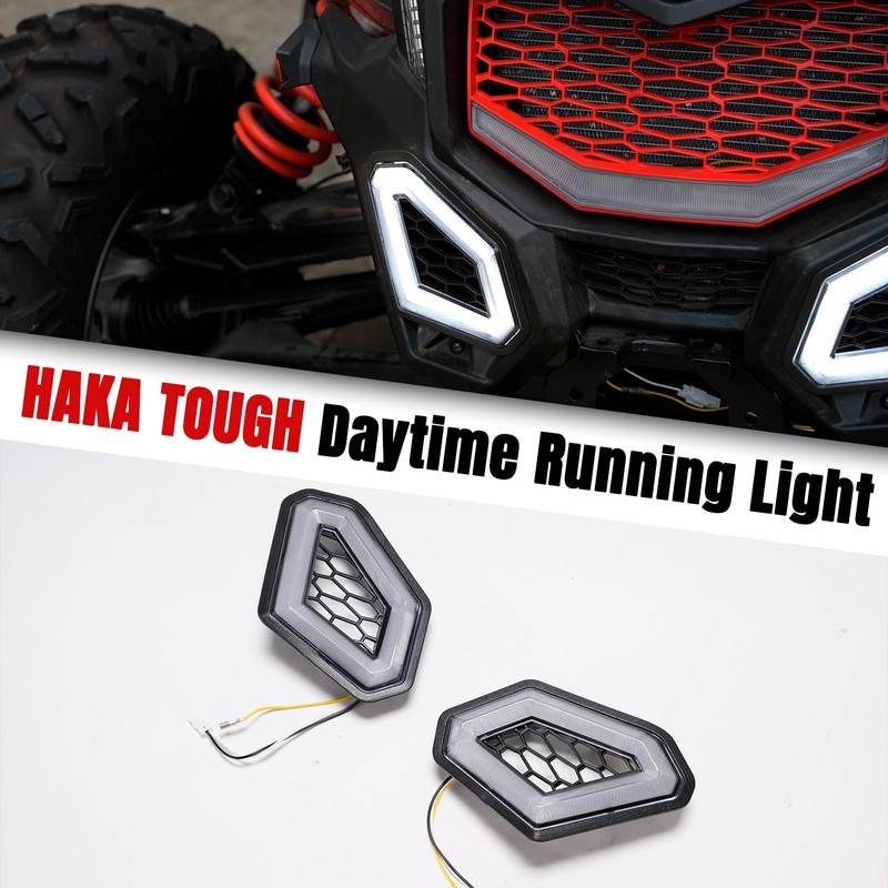 HAKA TOUGH LED Front Accent Light for Can Am Maverick