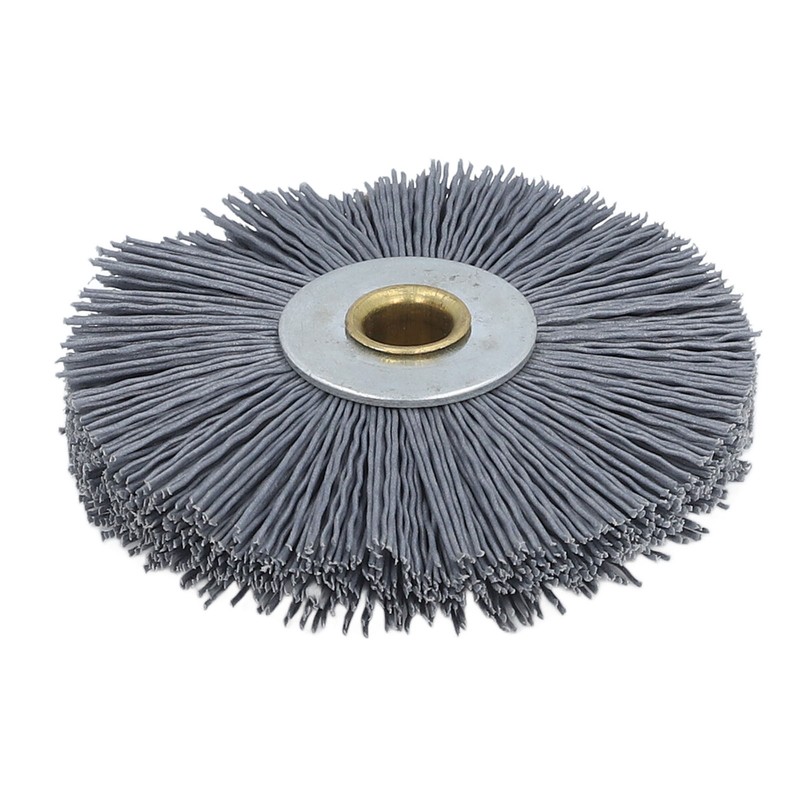 Key Machine Deburring Brush Nylon Bristles Burr Removal Cleaning Tool