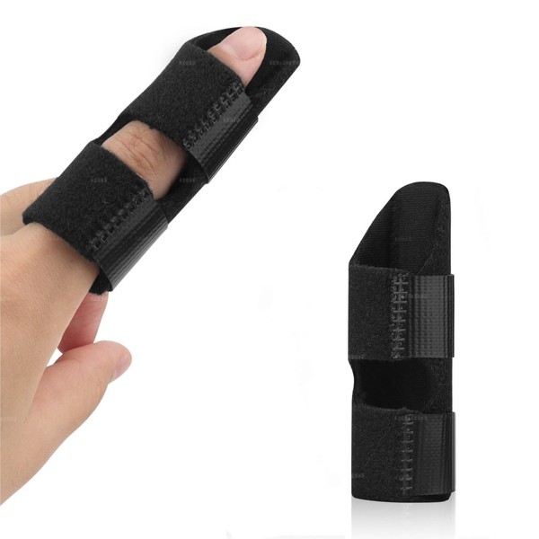 2Pcs Trigger Finger Splint, Thumb Brace for Finger Arthritis, Sprains,