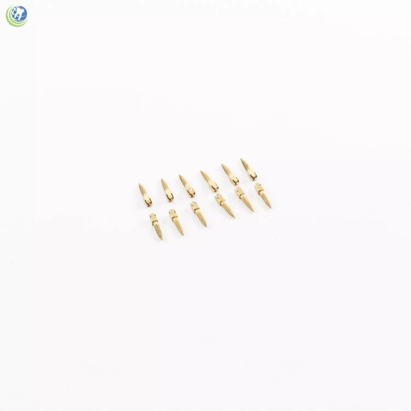 House Brand Dental Gold Plated Screw Posts Cross Head Refill