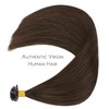 WENNALIFE Bonding Real Hair Extensions, 50 cm, 50 g, 50s
