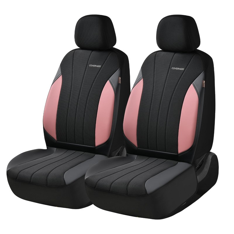 Coverado Automotive Seat Covers Front Seats, Luxury Car Seat Covers,