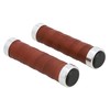 Gusti Maximilian S. Leather Handlebar Grip Bicycle Grip Brown Leather
