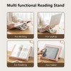 GALEFORM Book Stand for Reading Angle Adjustable Book Holder Tray