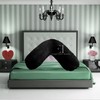 EXQUIZIT HOME Teddy Fleece V Shaped Orthopaedic Pillowcase Cover Pregnancy