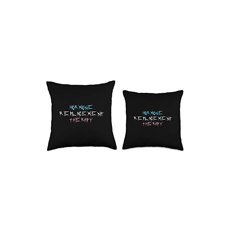 Hormone replacement therapy Throw Pillow