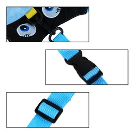 Toddler Reins Safety Walking Harness Belt Baby Anti Lost Harness Rope 2-in-1 1meter Kids Leash Cute Walking Hand Harness Strap for Baby Kids 1-3Years