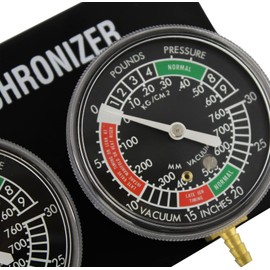 BikeTek 4 Cylinder Vacuum Gauge Motorcycle Car Carburettor Balancer
